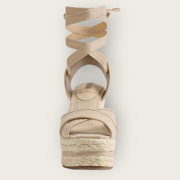 Sam Edelman Vaughn Espadrille Wedge Sandal – Size 9.5, NWT with Dust Bag - Picture 13 of 15